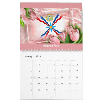 Assyrian Roses Calendar 2024