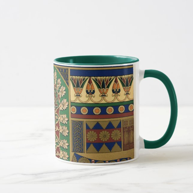 Assyrian Vintage Pattern Mug (Right)