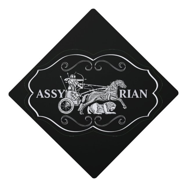 Assyrian Warrior Custom Tassel Topper (Front)