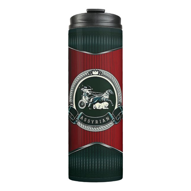 Assyrian Warriors Thermal Tumbler (Front)