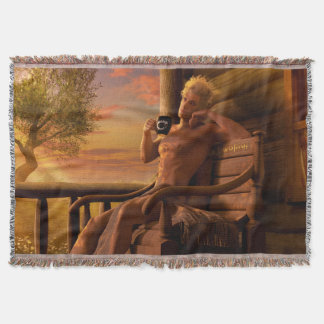 Astarion Baldur's Gate 3 Healing Throw Blanket