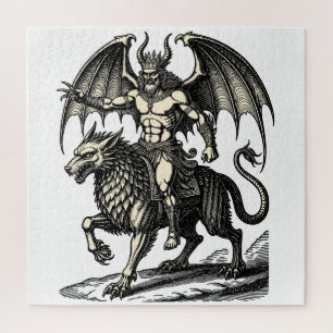 Astaroth’s Quiet Dominion Jigsaw Puzzle