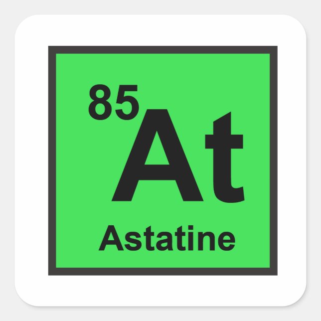 Astatine Sticker (Front)