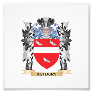 Astbury Coat of Arms - Family Crest Photo Print
