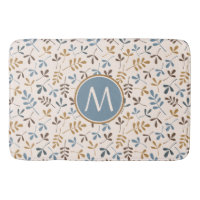 Astd Leaves Rpt Ptn Bls Brwn Gld Crm(Personalized)