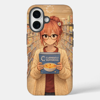 Aster™ Currently Buffering iPhone 16 Case Cute 