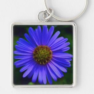 ASTER FLOWER KEYCHAIN