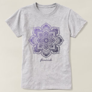Aster Mandala Personalized T-Shirt