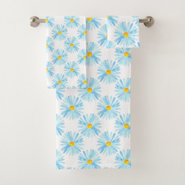 Aster Motif Aster bleu doux (En situation)