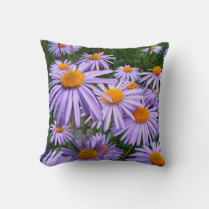 Aster tongolensis ~ Throw PIllow