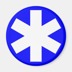 Asterisk - Blue Magnet