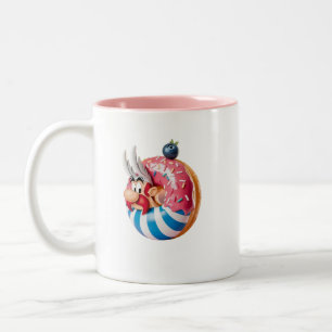 Asterix Doughnut Delight Two-Tone Coffee Mug