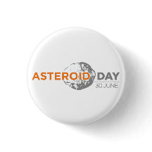 Asteroid Day badge, small