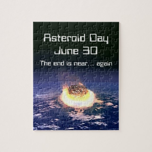 Asteroid Day June 30 Jigsaw Puzzle (Vertical)