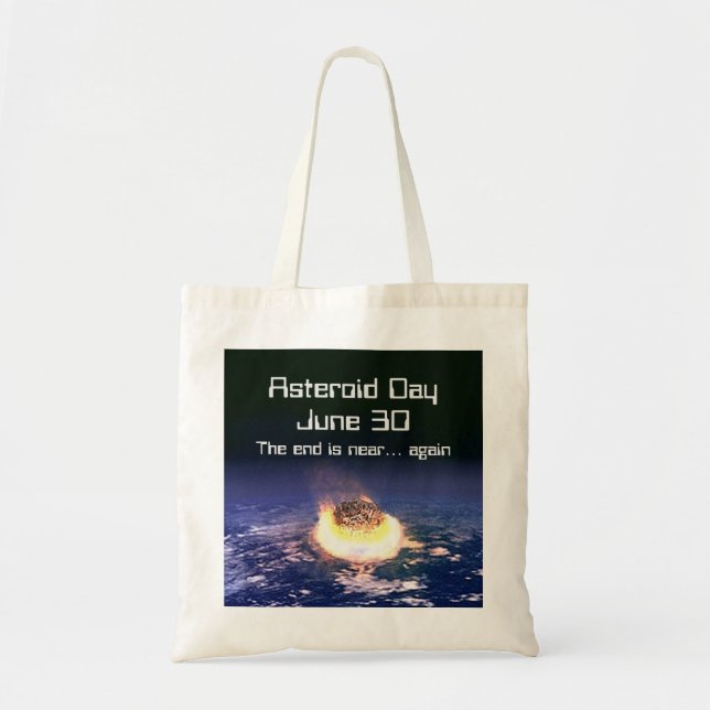 Asteroid Day June 30 Tote Bag (Front)