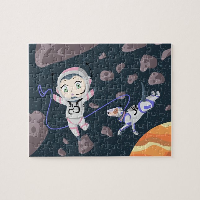 Asteroid Girl Jigsaw Puzzle (Horizontal)