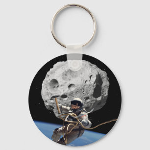 Asteroid Miner Keychain