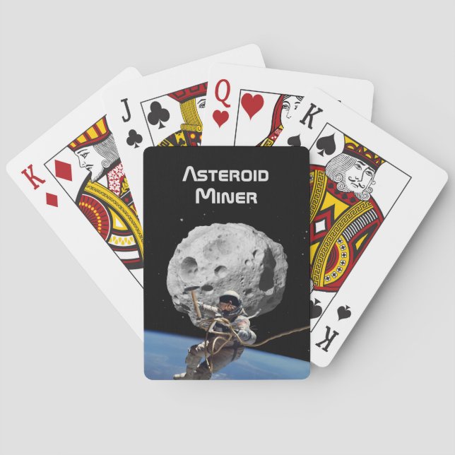 Asteroid Miner Playing Cards (Back)