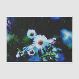 Asters Aglow Tissue Paper