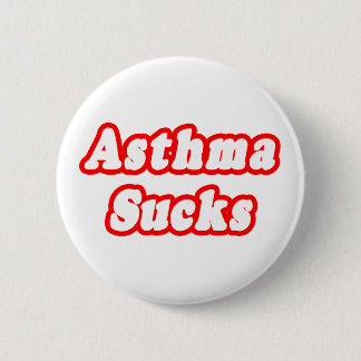 Asthma Sucks 2 Inch Round Button
