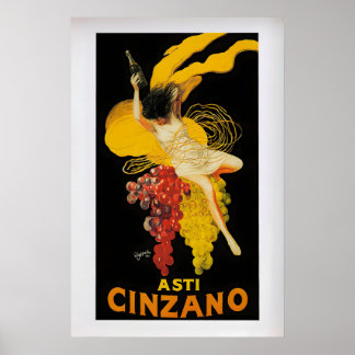 Asti Cinzano by Leonetto Cappiello Vintage Poster