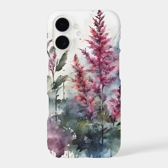 Astilbe - Fleurs aquarelle (Verso)