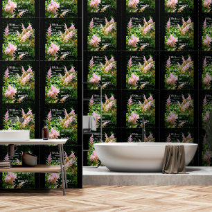 Astilbe with Mark 10:27 Wallpaper