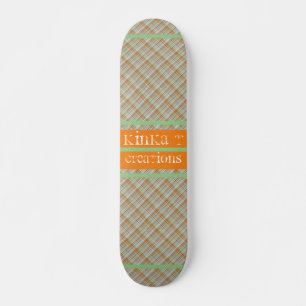 Aston Plaids  Skateboard