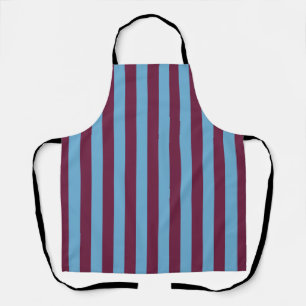 Aston Villa stripes football club colors premier l Apron