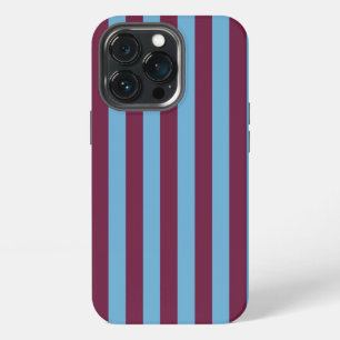 Aston Villa stripes football club colours premier  iPhone 13 Pro Case