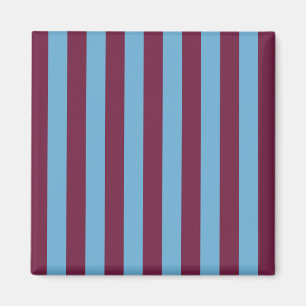 Aston Villa stripes football club colours premier Magnet
