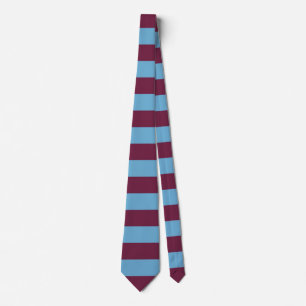 Aston Villa stripes football club colours premier  Tie