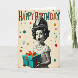 Astonished Birthday Card