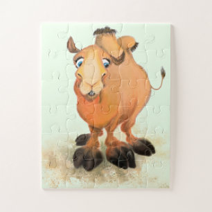 Astonished Camel - Drawing Art Collection Jigsaw Puzzle