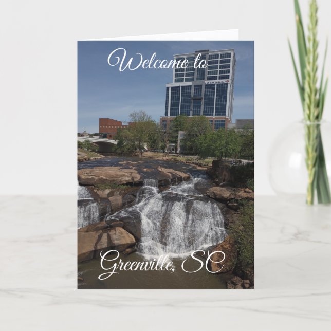 Astonishing, Greenville, Welcoming Card (Front)
