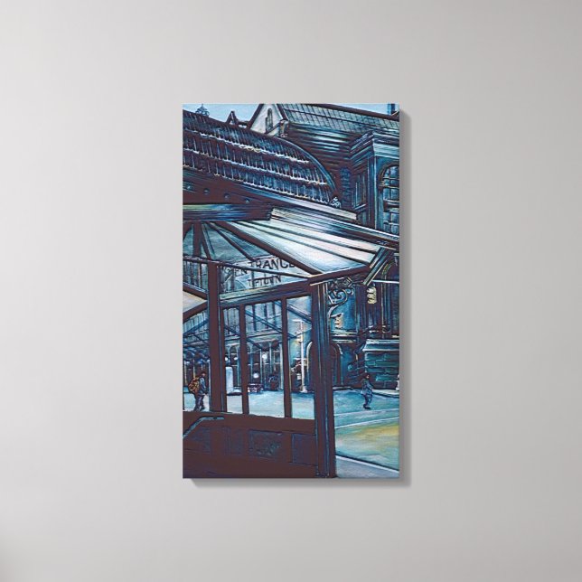 Astor Place Aborigines, New York City Canvas Print (Front)