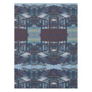 Astor Place Aborigines, NYC Tablecloth