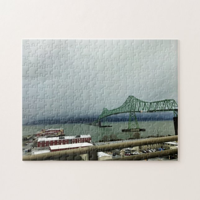 Astoria-Megler Bridge, Astoria, Oregon Jigsaw Puzzle (Horizontal)