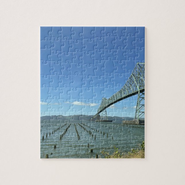 Astoria-Megler Bridge Jigsaw Puzzle (Vertical)