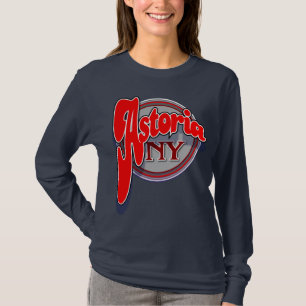 Astoria NY swoop shirt