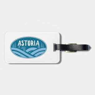 Astoria Oregon Outdoors Luggage Tag