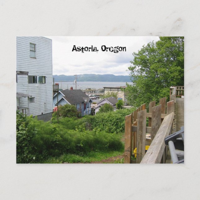 Astoria, Oregon Postcard (Front)