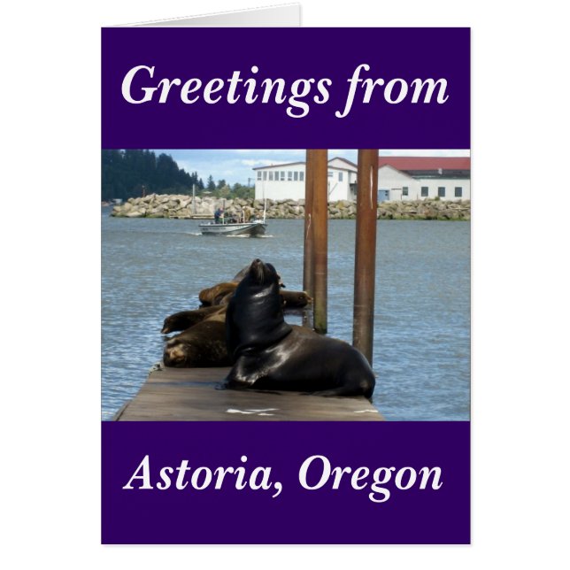 Astoria Oregon Sealions (Front)