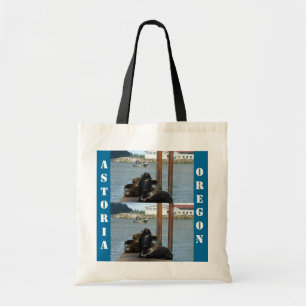 Astoria Oregon Sealions Tote Bag