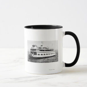 Astoria, Oregon View of Ferry Astoria Photograph Mug