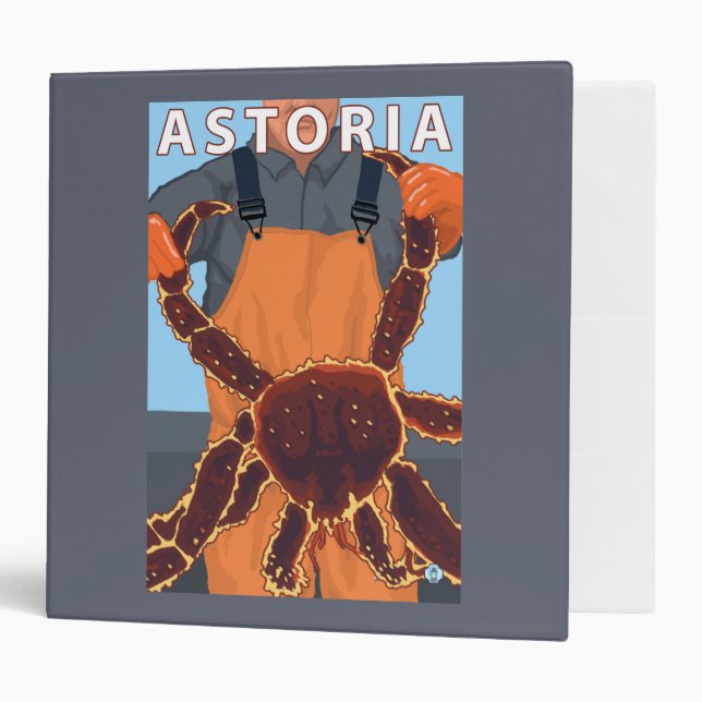 Astoria, OregonKing Crab Binder (Front/Inside)