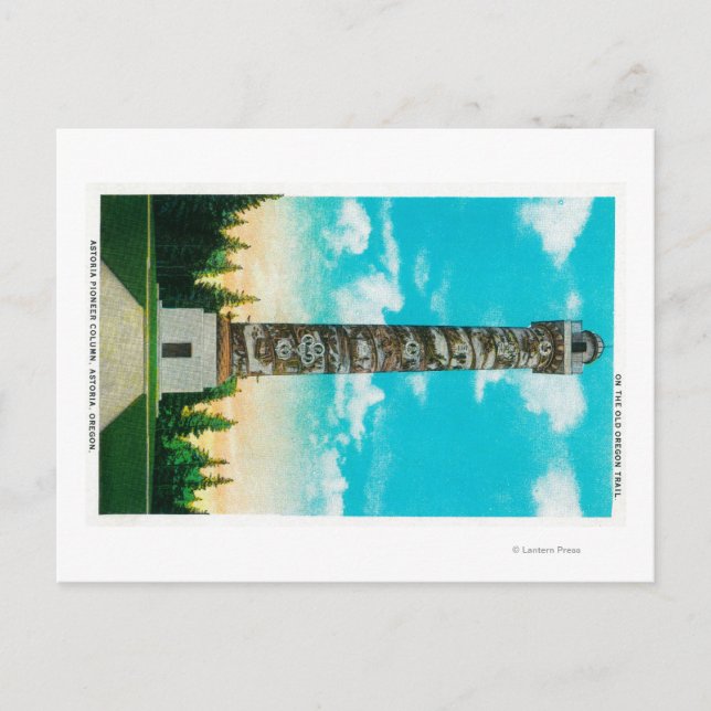 Astoria Pioneer ColumnAstoria, OR Postcard (Front)