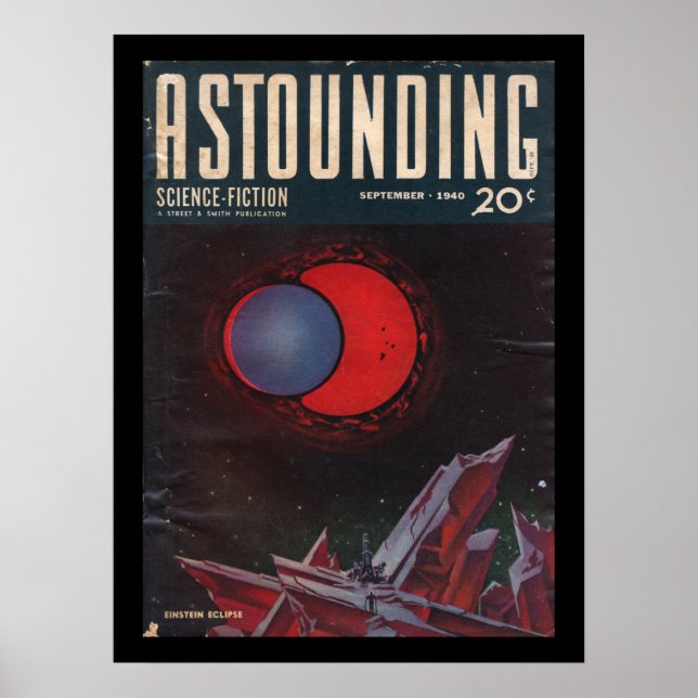 Astounding Science-Fiction, September, 1940_Pulp Poster (Front)