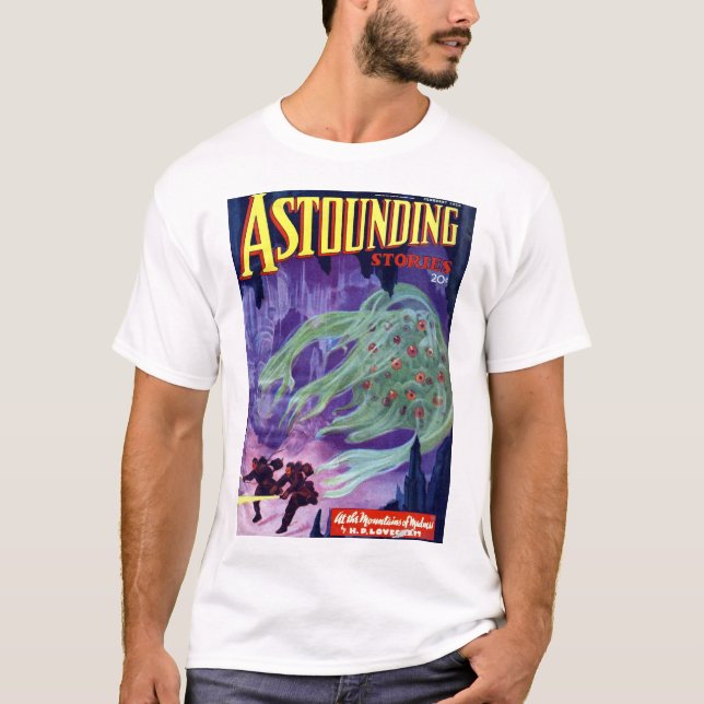Astounding Stories - Feb 1936a_Pulp Art T-Shirt (Front)