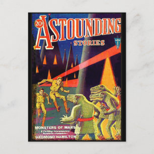 Astounding Stories of Super Science Apr 1931 Postcard